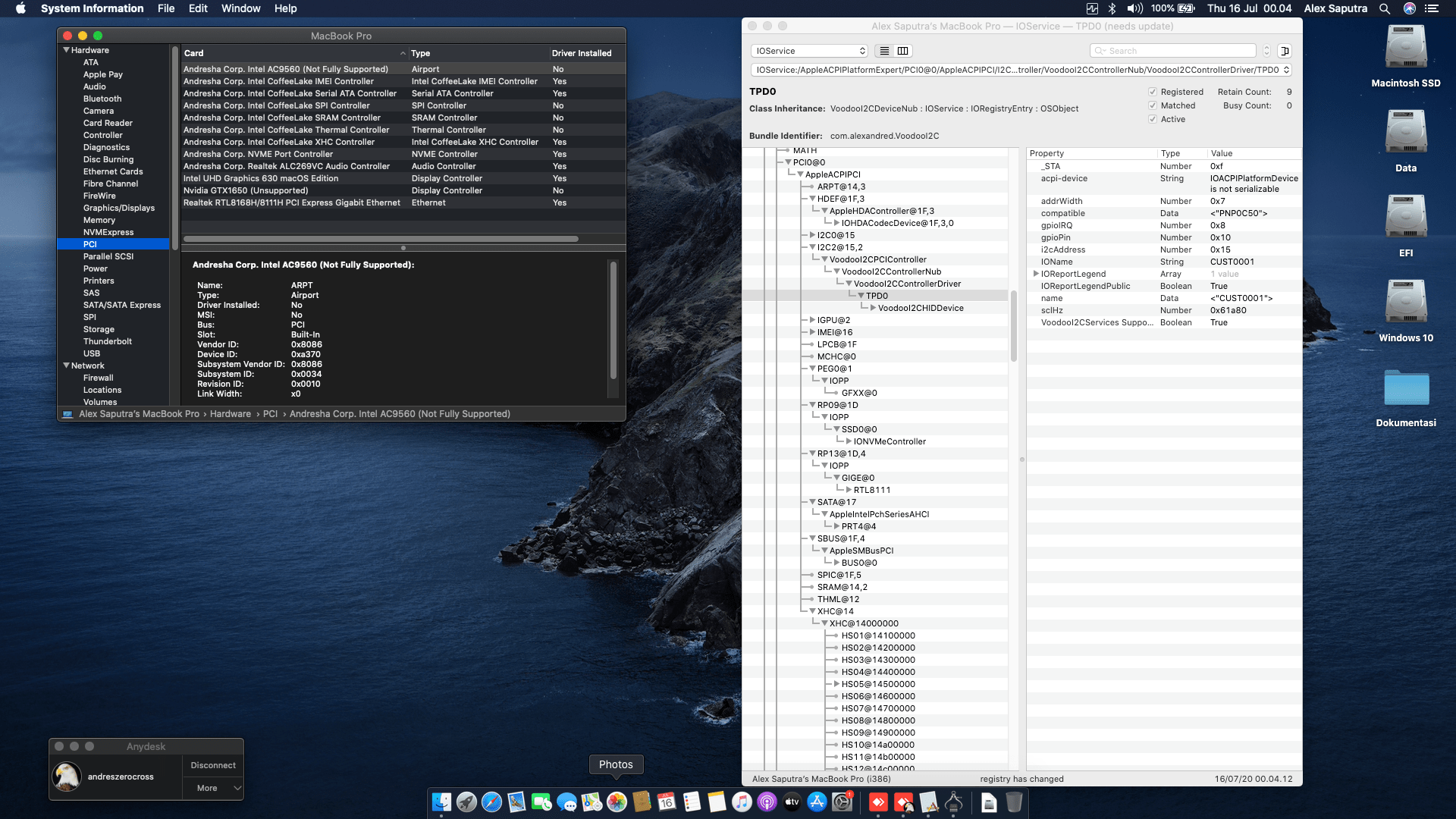 MSI GF63 Thin 9SC 621ID [CoffeeLake   Intel UHD 630 + I2C] 10
